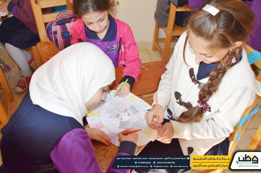 Typical lessons: Grade 4 taught how to link between handicrafts and computations