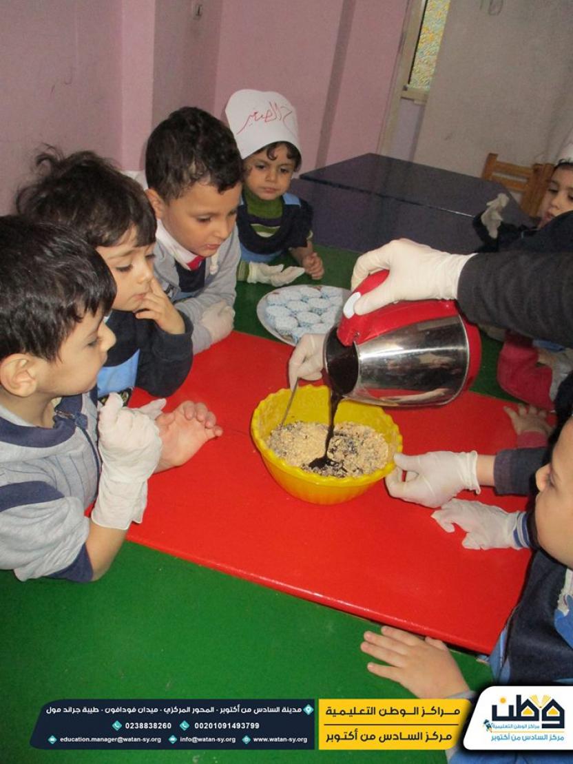 The small cook with our Kindergarten children ...