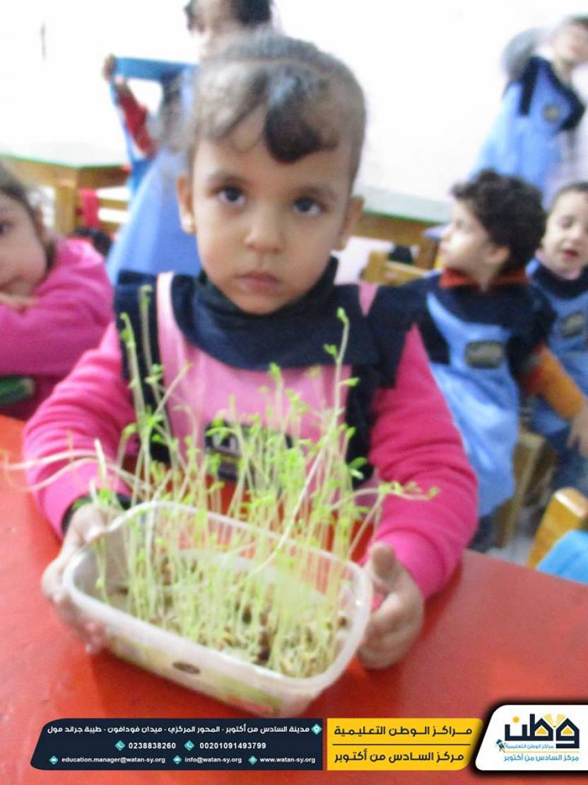 The small farmer with our Kindergarten children ...