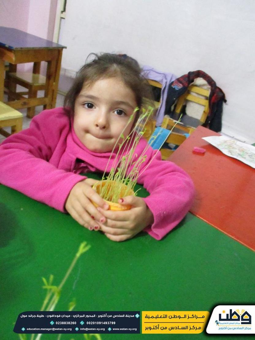 The small farmer with our Kindergarten children ...