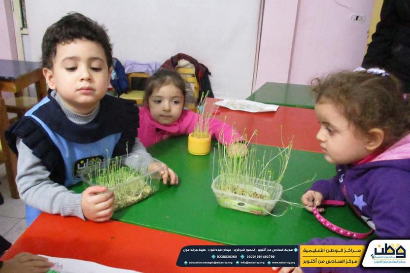 The small farmer with our Kindergarten children ...