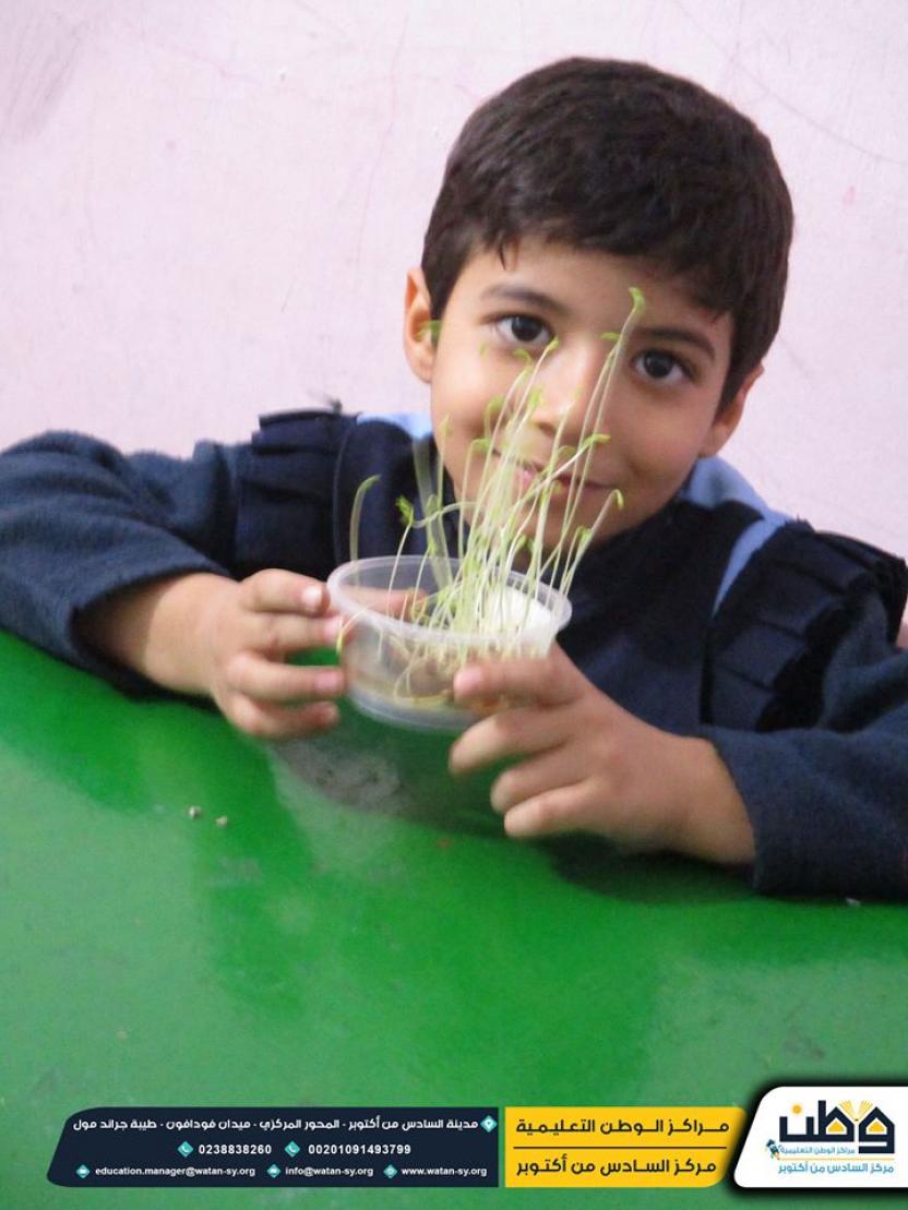 The small farmer with our Kindergarten children ...