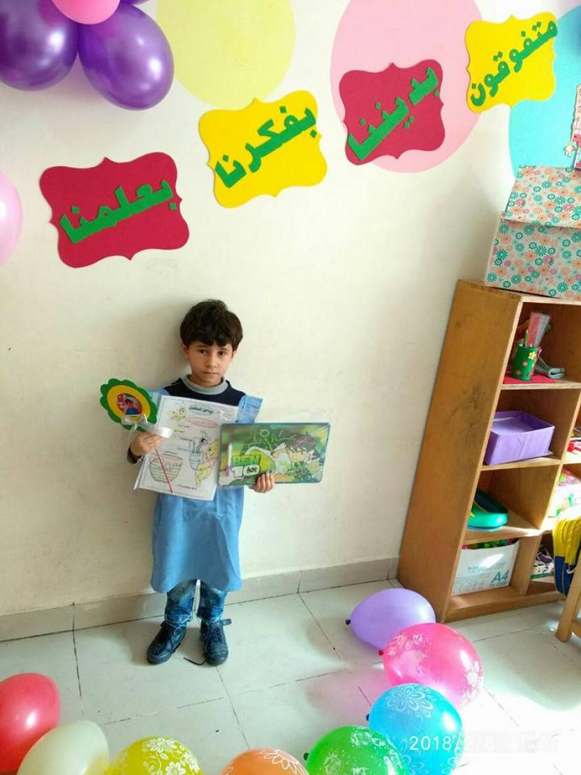 Our little lovely students at Future Flowers Class in the honoring ceremony