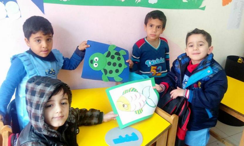 "S" and "SH" letters activities with Future Flowers Class - KG 2.