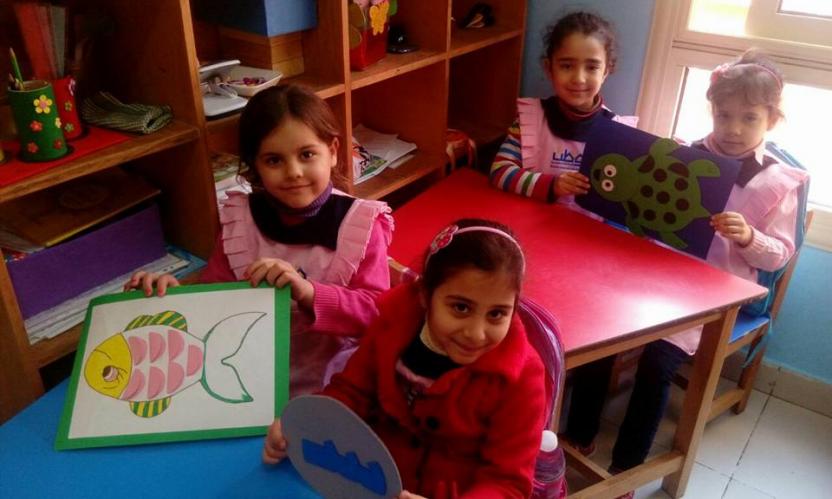 "S" and "SH" letters activities with Future Flowers Class - KG 2.