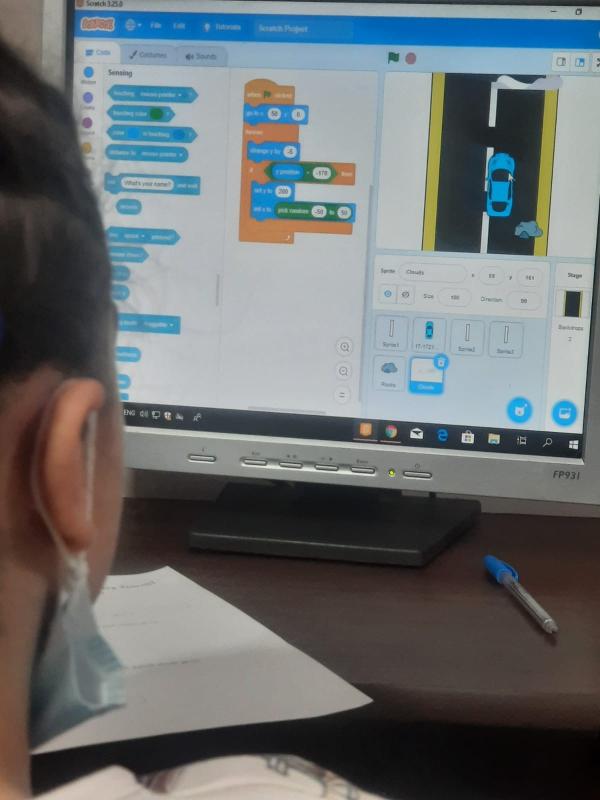 Programming training for kids