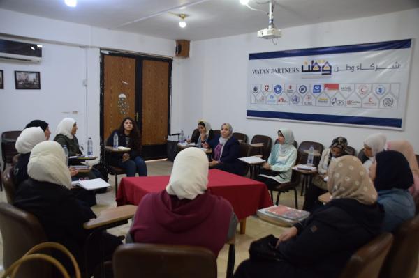A visit by a delegation from the "Faculty of Education" of 6 October University